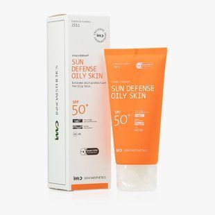 INNOAESTHETICS Inno-Derma Sun Defense Oily Skin SPF 50+ Сонцезахисний крем для жирної шкіри 60 мл IA02 фото
