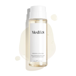 MEDIK8 Press & Glow Daily Exfoliating PHA Tonic with Enzyme Activator Щоденний відлущувальний тонік з PHA-кислотами та ензимним активатором 200 мл P08958 фото