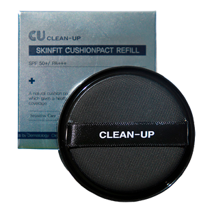 CUSKIN Clean-Up Skinfit Cushionpact No. 21 SPF 50+ / PA+++ REFILL CU247 фото