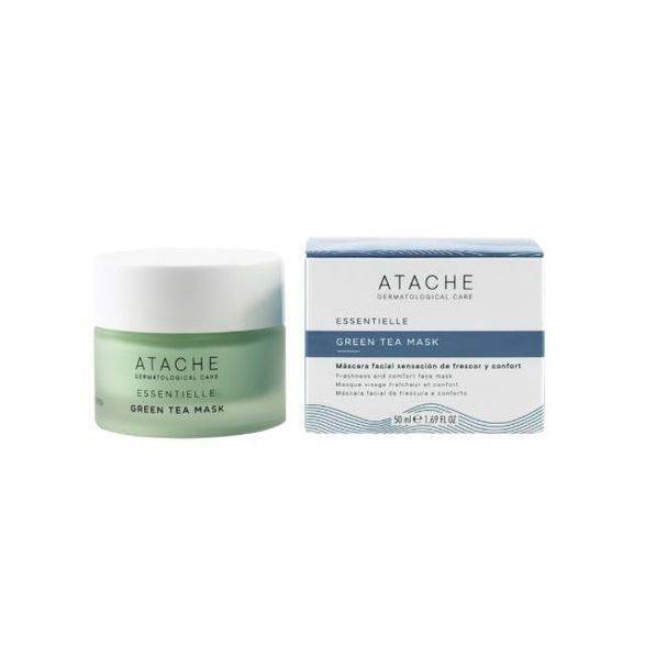 ATACHE Green Tea Mask Маска для обличчя з екстрактом зеленого чаю 50 мл AT02 фото