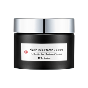 CUSKIN Dr.Solution Niacin 10% Vitamin C Cream Висококонцентрований крем з ніацинамідом 10% та стабільною формою вітаміну С 1% 50 мл CU270 фото